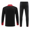 Liverpool Sweat d'Entraînement Quarter-Zip 2024-25 Noire Pour Enfant